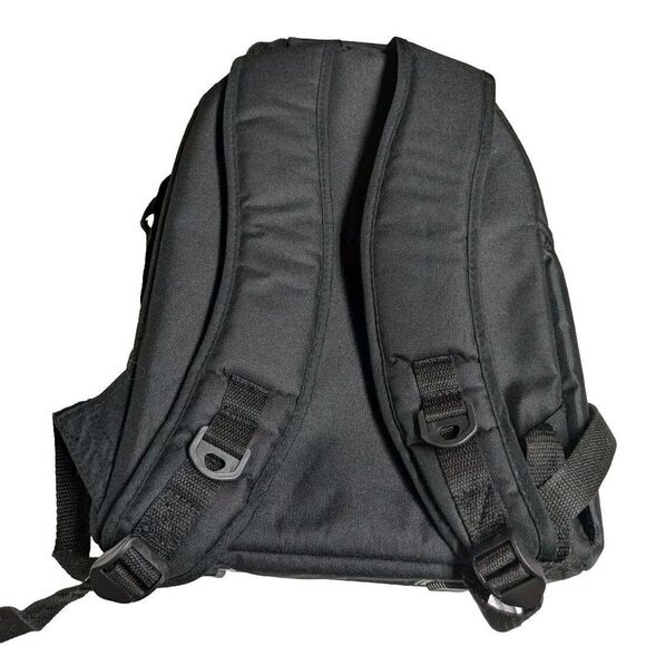 Ultimax Camera DSLR Padded Backpack / Bag Pockets Hoop N Loop Black - Picture 5 of 8